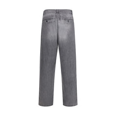 Maison Margiela Gray Cotton Jeans Denim