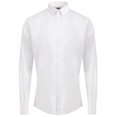 Dolce & Gabbana White Cotton Dress Shirt