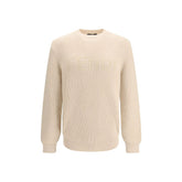 Fendi Beige Wool Oves Aries Sweatshirt