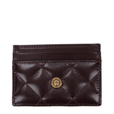 Versace Purple Leather Cardholder