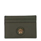 Versace Green Leather Cardholder