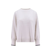 Brunello Cucinelli White Cashmere Sweater