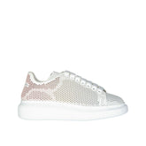 Alexander McQueen White Calfskin Low Top Sneakers