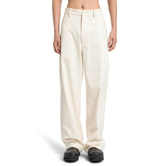 Dior White Cashmere Chino Pants