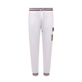 Dolce & Gabbana White Cotton Joggers (Workout Pants)