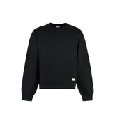Saint Laurent Black Cotton Sweatshirt