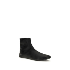 The Row Black Lamb Ovis Aries Aries Ankle Boots