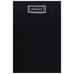 Versace Black Cotton Tank Tops