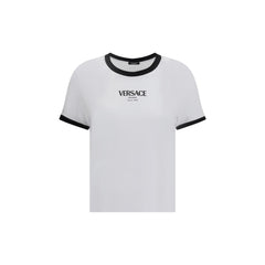 Versace White Viscose T-Shirt