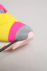 Dolce & Gabbana Multicolor Neoprene Elastic Ibiza Sneakers Shoes