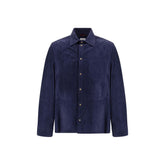 Brunello Cucinelli Blue Denim Shirt