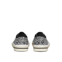 Celine Black Canvas Low Top Sneakers