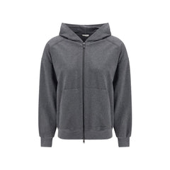 Brunello Cucinelli Gray Cotton Sweatshirt