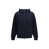 Brunello Cucinelli Blue Cotton Sweatshirt