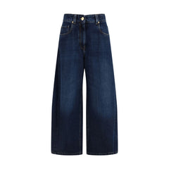 Brunello Cucinelli Blue Cotton Jeans Denim