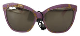 Dolce & Gabbana Purple Acetate Sunglasses