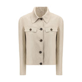 Brunello Cucinelli Beige Linen Clothing