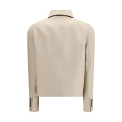 Brunello Cucinelli Beige Linen Clothing