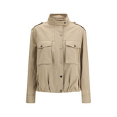 Brunello Cucinelli Beige Cotton Coat