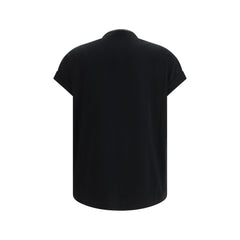 Brunello Cucinelli Black Cotton T-Shirt