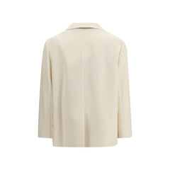Brunello Cucinelli Beige Viscose Jacket