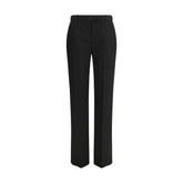Alexander McQueen Black Wool Oves Aries Dress Pants