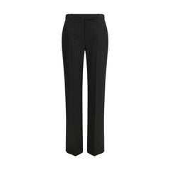 Alexander McQueen Black Wool Dress Pants