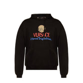 Versace Black Cotton Sweatshirt