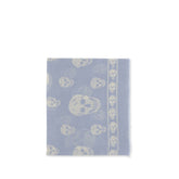 Alexander McQueen Light Blue Modal Scarf