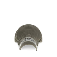 Balenciaga Bicolor Cotton Cap (Baseball Hat)