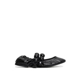 Alaïa Black Calfskin Moccassin
