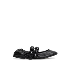 Alaïa Black Calfskin Moccassin