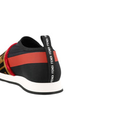 Fendi Black Fabric Athletic Sneakers