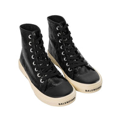 Balenciaga Black Calfskin High Top Sneakers