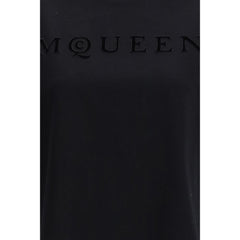 Alexander McQueen Black Cotton T-Shirt