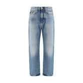 Versace Blue Cotton Jeans Denim