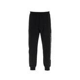 Alexander McQueen Black Cotton Joggers (Workout Pants)