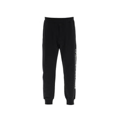 Alexander McQueen Black Cotton Joggers (Workout Pants)