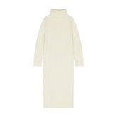 Saint Laurent White Mohair Casual Dress
