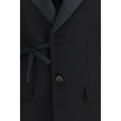 Balenciaga Black Wool Coat