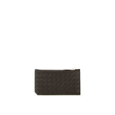 Bottega Veneta Brown Calfskin Cardholder