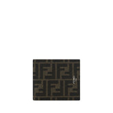 Fendi Brown Calf Leather Bos Taurus Wallet