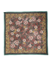 Dolce & Gabbana Multicolor Floral Cashmere Square Stole Scarf