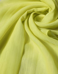 Dolce & Gabbana Yellow Green Silk Sash Foulard Stole 292cm x 19cm Scarf