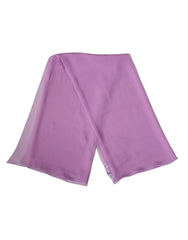 Dolce & Gabbana Light Purple Silk Neck Wrap Foulard 114cm x 114cm Scarf