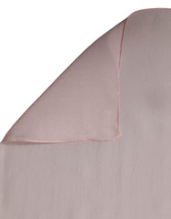 Dolce & Gabbana Light Pink Silk Neck Wrap Shawl Stole 272cm x 120cm Scarf