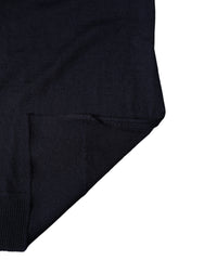 Dolce & Gabbana Blue Wool Knitted Shawl Neck Wrap 200cm x 25cm Scarf