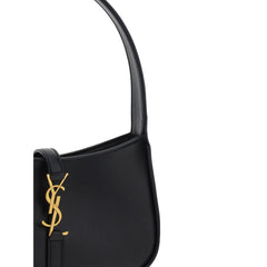 Saint Laurent Black Calf Leather Bos Taurus Shoulder Bag