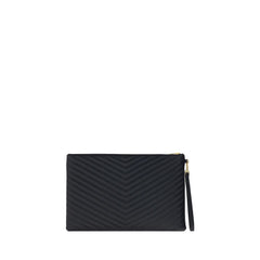 Saint Laurent Black Calf Leather Bos Taurus Accessories