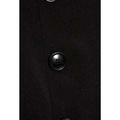 Alaïa Black Elastane Midi Skirt